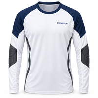 Maillot d'entraînement défensif personnalisé à manches longues, maillot de volley-ball, uniforme d'équipe sublimé, club et école, OEM