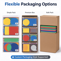 Découpes personnalisées en carton coloré, inserts en carton A4 de toutes formes (rond, ovale, carré) pour le bricolage, la décoration de festivals, la protection des emballages