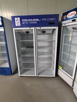 Refroidisseur à vin et boissons en acier inoxydable avec affichage de la température du réfrigérateur