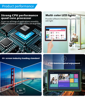 AT133CH Android 14 Tablet PC 13,3 pulgadas 1080P Pantalla 4GB Memoria POE y NFC para reuniones de negocios RK3576