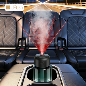 Purificadores de Aire con Logotipo Personalizado OEM, Difusor de Perfume para Auto con Botella de Vidrio de 160 ml, Luz de Estrella, Gran Capacidad, Aromatizador de Aire - Product Image 1