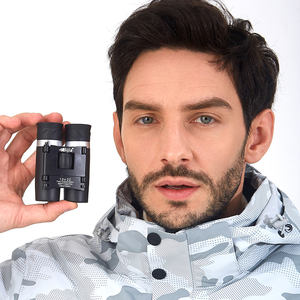 BIJIA 8x22 HD Mini <span class=keywords><strong>binoculares</strong></span> de bolsillo compactos <span class=keywords><strong>binoculares</strong></span> plegables de <span class=keywords><strong>largo</strong></span> <span class=keywords><strong>alcance</strong></span> BAK4 FMC para deportes de caza al aire libre Camping viajes - Product Image 5