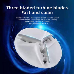 Rasoir électrique rechargeable transfrontalier pour hommes, entièrement lavable IPX7, moteur sans balais, autonomie de 60 minutes - Product Image 4