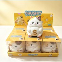 Jouet Squishy Cerf Pastèque Géant en TPR, Jouet Anti-Stress à Presser