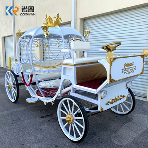 Calèche de Mariage de Luxe Style <span class=keywords><strong>Cendrillon</strong></span>, Calèche Tirée par des Chevaux pour Événements de Mariage et Services de Location - Product Image 1