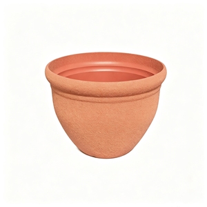 Mini pots de fleurs <span class=keywords><strong>en</strong></span> plastique texturé <span class=keywords><strong>pierre</strong></span>, ronds, multi-tailles, pour jardin et extérieur - Product Image 6