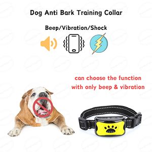 7 लेवल डॉग एंटी बार्किंग कॉलर बीपिंग वाइब्रेशन शॉक चार्जेबल डॉग ट्रेनिंग डिवाइस - Product Image 2