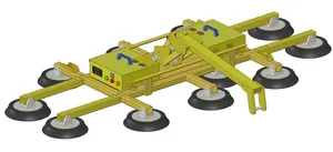 Max 1400 Kg Cross Beam Glass Metal Sheet Wood Tiles Vacuum Crane Lifter System