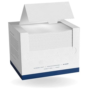 100% viscosa eco-friendly biodegradabile asciugatura rapida Non lanugine Non lanugine asciugamano viso <span class=keywords><strong>monouso</strong></span> morbido sulla pelle OEM personalizzabile - Product Image 1