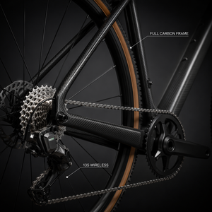 Bicicleta de Carretera GRAVEL-V3 de 24 Velocidades con Frenos de Disco de Fibra de Carbono, Cambio Inalámbrico y Cableado Interno para Ciclismo Todoterreno - Product Image 3