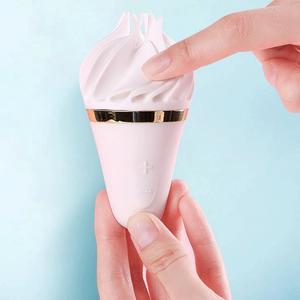 Eiscreme <span class=keywords><strong>Sex</strong></span> Vibrator Weiblich Weich <span class=keywords><strong>Silikon</strong></span> Klitoris Stimulator Mini Adult <span class=keywords><strong>Toy</strong></span> For Woman - Product Image 6