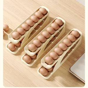 15 griglie vassoio per uova per frigorifero impilabile frigorifero Organizer cassetto portauova