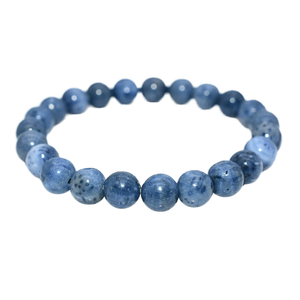 4/6/8/10/12mm High Grade Natural Blue Coral <b>Beaded</b> <b>Bracelet</b> for Men's Anniversary-Bohemian Style Buddhism - Product Image 3