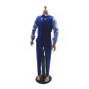 Figura del corpo maschile in ABS articolata personalizzata da 6 '', giocattolo di Action Figures per bambole in plastica OEM, corpo di Action Figure in PVC in stile europeo