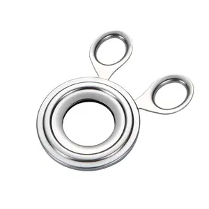 <b>Kitchen</b> Manual Gadget Egg Shell Opener Stainless Steel Egg Shell Cutter Eggshell Opener Mini <b>Scissors</b> Tools For cooked Eggs - Product Image 1