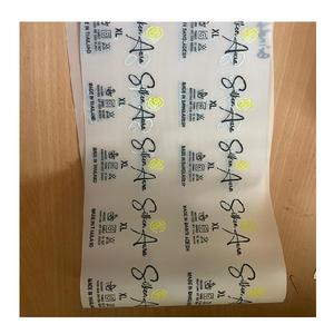 Etiquetas Termoadhesivas Personalizadas para Ropa, Impresión Personalizada por Transferencia de Calor, Transferencias de Tacto Suave para Boutique - Product Image 1