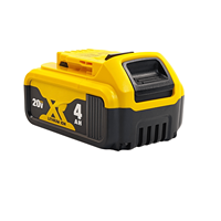 Batterie au lithium DCB204 20V MAX 4Ah XR, charge rapide, compatible, longue autonomie pour les outils sans fil DE-WWALT 20V, en stock