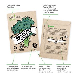 Semi <span class=keywords><strong>di</strong></span> Verdure da Giardino <span class=keywords><strong>di</strong></span> Alta Qualità, Sostenibili e Tradizionali - Product Image 3