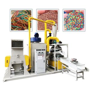 Équipement de séparateur de métaux de haute pureté idéal pour le <span class=keywords><strong>centre</strong></span> de <span class=keywords><strong>recyclage</strong></span> de ferraille traitant de vieux fils électroniques - Product Image 4