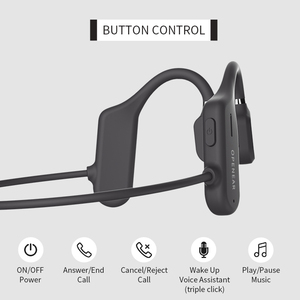 AS3 Cuffie Wireless Sportive a Conduzione Aerea Open-Ear Duet, Ultra Leggere 18g, Impermeabili IPX5, Auricolari Bluetooth - Product Image 3