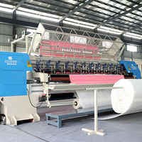 Machine de matelassage de matelas de broderie de couture de production industrielle de multi-aiguilles de cnc informatisée