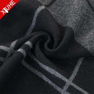 Bufandas Personalizadas para Hombre, Cálidas, Largas y Suaves, Estampadas, de Alta Calidad, con Borlas a Cuadros, Bufanda Gruesa Clásica de Jacquard de Rayón - Product Image 5