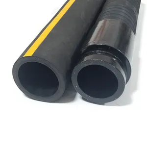 블랙 포장 DN125 DN150 유연한 콘크리트 펌프 고무 호스/시멘트 호스/Gunite 고무 호스