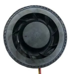 Ventilador de ventilação centrífuga, 100mm 10025 dc sem escova 24v pequeno alta pressão pwm 3pin à prova d' água ip67