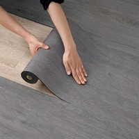 Pegatina de PVC Laminada de Lujo para Piso, Autoadhesiva, de Plástico Imitación Madera, Impermeable, Fácil de Instalar, Baldosas de PVC con Efecto Mármol