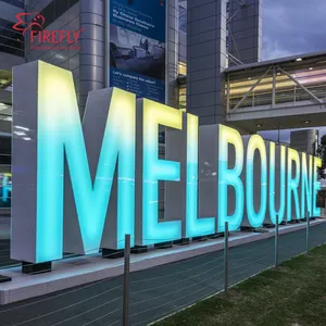 Beliebteste Werbung Channel Letter Bender Werbung Front lit LED Letter 3D Letter Advertising