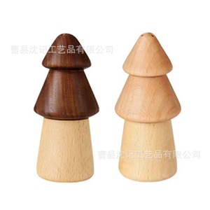 Porte-cure-dents en bois massif, rangement portable pour fil dentaire, ornement, usage domestique, cadeau créatif - Product Image 3