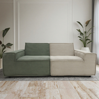 Siège confortable de luxe de canapé de nouveau modèle de haute qualité pour le canapé modulaire de compresse de sectionnel de salon
