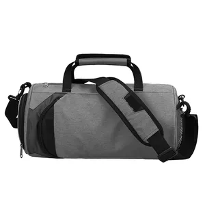 Impermeável Custom Nylon Homens Mulheres Viajando Saco Weekend Fitness Duffel Bag para Homens