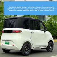 Auto Eléctrico Chino de 4 Ruedas y 4 Asientos, Mini Auto Eléctrico Automático, Venta de Fábrica, Buena Calidad, Precio Bajo