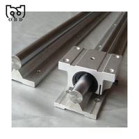 Rail de guidage en aluminium bon marché en gros Guide linéaire SBR axe optique curseur de guidage rond en aluminium SBR personnalisé