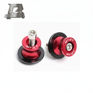 Glissières de bras oscillant pour moto <span class=keywords><strong>Yamaha</strong></span> MT07 MT-07, Bobines de support de paddock, Vis de levage, Accessoire en aluminium, <span class=keywords><strong>Logo</strong></span> personnalisé - Product Image 1