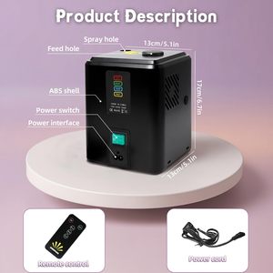 Máquina de Chispas Frías <span class=keywords><strong>Kimu</strong></span> Mini de 350W, Equipo Electrónico para DJ Multivoltaje, Efectos de Escenario, Control Remoto, Fuente de Chispas para Fiestas - Product Image 6