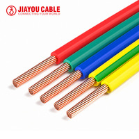 Einadriges PVC-Kupferkabel 1,5mm 2,5mm 4mm 6mm 10mm für Hausinstallationen und Bauarbeiten