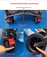 Staalvouwbare campingkar met off-road wielen, parapluhouder, telescopische handgreep, verstelbaar tafelblad, geschikt voor fruitverkoop op straat