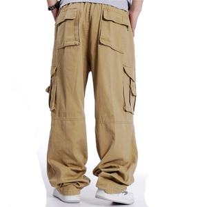 Ohsisa 2025 – <span class=keywords><strong>Pantalon</strong></span> long décontracté pour <span class=keywords><strong>homme</strong></span>, multi-poches, en coton, coupe large, <span class=keywords><strong>taille</strong></span> élastique, <span class=keywords><strong>grande</strong></span> <span class=keywords><strong>taille</strong></span> - Product Image 2