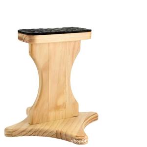 Équipement d'entraînement d'équilibre en bois pour adultes, équipement d'entraînement de la force du tronc, surface antidérapante, design moderne, construction en bois massif - Product Image 1