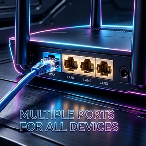 Routeur WiFi 6 portable <span class=keywords><strong>AX6000</strong></span> double bande avec gestion des appareils par IA pour la maison, l'école et le bureau - Product Image 5