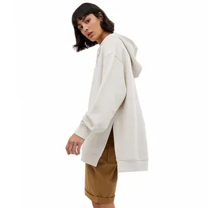사용자 정의 패션 디자인 숙녀 까마귀 땀 셔츠 여성 드롭 어깨 대형 까마귀 거리 착용