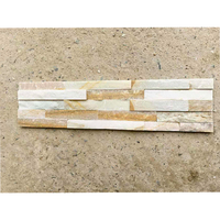 Lieferant für Goldene Steinwandverkleidung 600x150mm Steinverblender zur Wanddekoration