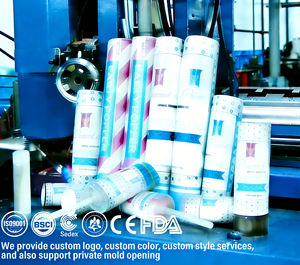 Canon à confettis biodégradable personnalisé avec logo et moule pour révélation du sexe, mariage, anniversaire, fête prénatale - Product Image 2