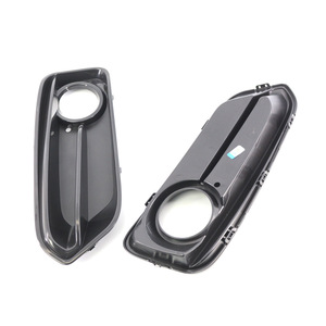 Fog Light Bezel For 2015-2019 BMW F20 Sport <b>ABS</b> Black Front Bumper Cover Part Number 51117371667 - Product Image 1