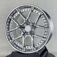 Jantes forgées polies sur mesure 2 pièces S101sc de 17 à 24 pouces 5x127 5x112 5x114.3 5x120.65 pour Corvette Chevelle SS Nova SS Wrangler