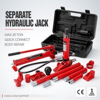 Herramientas para Taller de Carrocería, Gato Hidráulico para Carrocería de Automóvil, 10 Toneladas, Porta Power Hidráulico de 10 Toneladas