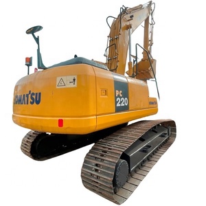 Excavadora de orugas Komatsu usada de 22 toneladas, motor japonés de bajas horas, incluye caja de cambios, cojinete de Motor PLC para vídeo - Product Image 1
