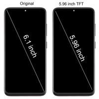 Écran LCD TFT avec numériseur et châssis complet pour Samsung Galaxy S22 version US, ne prend pas en charge l'identification par empreinte digitale